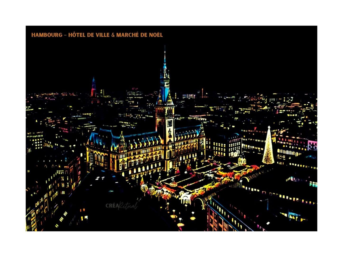 Peinture à gratter – Villes du Monde (Édition Nocturne)