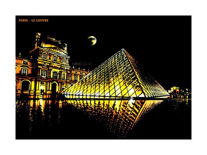 Peinture à gratter – Villes du Monde (Édition Nocturne)